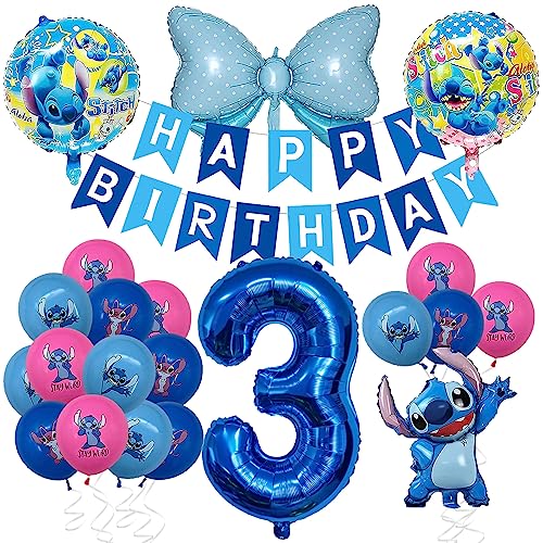 Geburtstag Folienballon, Geburtstagdeko 3, Party Supplies, Luftballon Party, Cartoon Luftballon, Party Dekorationen, Cartoon Ballon, Geburtstagsballons Deko von Niumowang