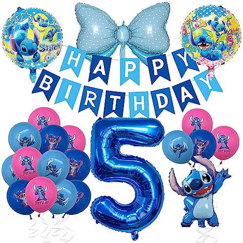 Geburtstag Folienballon, Cartoon Geburtstagdeko 5, Party Supplies, Luftballon Party, Cartoon Luftballon, Party Dekorationen, Cartoon Ballon, Geburtstagsballons Deko von Niumowang