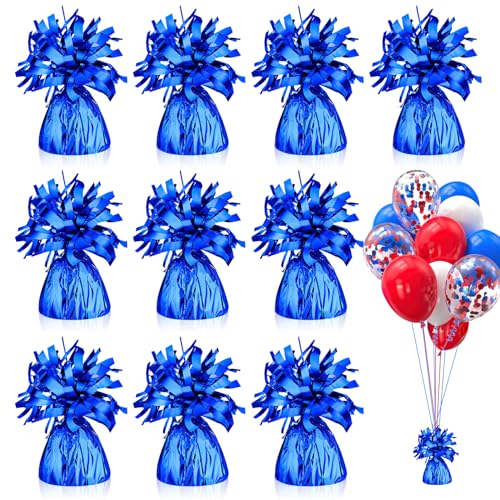 Niuny Ballongewicht für Heliumballons Luftballon Beschwerer 10Stk Ballon Beschwerer Ballongewichte Blau 170g/Stk Ballonbeschwerer mit Folien für Hochzeit Party Geburtstag Ballons Dekoration Niuny Ballongewicht für Heliumballons Luftballon Beschwerer 10Stk Ballon Beschwerer Ballongewichte Blau 170g/Stk Ballonbeschwerer mit Folien für Hochzeit Party Geburtstag Ballons Dekoration von Niuny