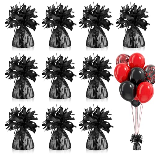 Niuny Ballongewicht für Heliumballons Luftballon Beschwerer 10Stk Ballon Beschwerer Ballongewichte Schwarz 170g/Stk Ballonbeschwerer mit Folien für Hochzeit Party Geburtstag Ballons Dekoration Niuny Ballongewicht für Heliumballons Luftballon Beschwerer 10Stk Ballon Beschwerer Ballongewichte Schwarz 170g/Stk Ballonbeschwerer mit Folien für Hochzeit Party Geburtstag Ballons Dekoration von Niuny