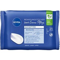 NIVEA Feuchttücher 3IN1 Creme Pflege weiß, 25 Tücher von Nivea
