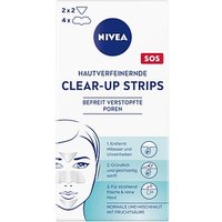 NIVEA HAUTVERFEINERNDE CLEAR-UP STRIPS Mitesserpflaster 6 St. NIVEA HAUTVERFEINERNDE CLEAR-UP STRIPS Mitesserpflaster 6 St. von Nivea