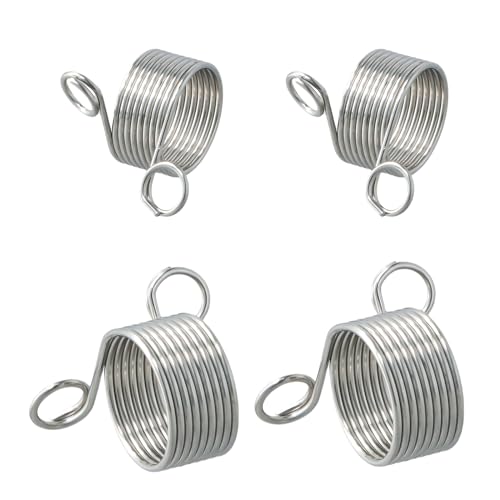 Nifovu, strickfingerhut, 4 Stück strickring finger, Edelstahl Spiralstrick Garnführung fingerhüte halter, 2 Größen knitting ring für Häkeln Stricken Handwerk Zubehör WerkzeugKurzwaren Nifovu, strickfingerhut, 4 Stück strickring finger, Edelstahl Spiralstrick Garnführung fingerhüte halter, 2 Größen knitting ring für Häkeln Stricken Handwerk Zubehör WerkzeugKurzwaren von Nivofu