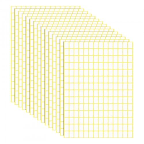 Nivofu 2940 Stück 13 x 9 mm Etiketten Selbstklebend, Weiß, Haushaltsetiketten, Beschriftung Aufkleber für Haushalt, Schule und Büro zum Beschriften Nivofu 2940 Stück 13 x 9 mm Etiketten Selbstklebend, Weiß, Haushaltsetiketten, Beschriftung Aufkleber für Haushalt, Schule und Büro zum Beschriften von Nivofu