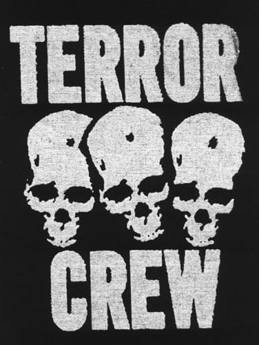 Terror Crew - Aufnäher schwarz/weiss Terror Crew - Aufnäher schwarz/weiss von Nix Gut