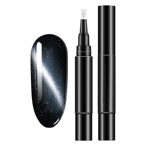 1 Stiefnagelgel Stift-UV-LED-Polnische Marker, Einweichen-Gel-Bleistift | Mühelose Einstufige Nagelkunstwerkzeug Für DIY-Maniküre, Schnelles Zeichnen Von Polnischer Stift Für Fingernägel, Salon-Stil-S von Nixiara