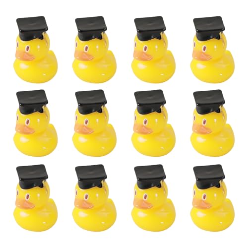 12 Abschlussdekorationen Enten - Harz Mini Ente, Partygeschenk | Süße Figurenschmuck Für -Armaturenbrett, Feier Tischdekor, Studenten Glückwunsch, Lustige Kuchen -Topper -Spielzeugset. 12 Abschlussdekorationen Enten - Harz Mini Ente, Partygeschenk | Süße Figurenschmuck Für -Armaturenbrett, Feier Tischdekor, Studenten Glückwunsch, Lustige Kuchen -Topper -Spielzeugset. von Nixiara