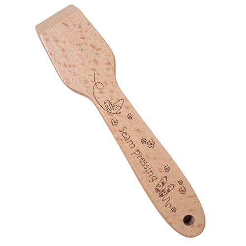 Holznaht Presswerkzeug - Bastelpresser, Näherhilfe | Manuelle Nahtwalze Für Quilt -Faltenmarkierung, Textilabflachungsjobs, Finishing, Handarbeit Tuchfalt Assistent von Nixiara