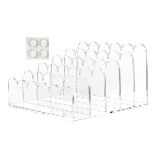 Nixiara Acryl Briefablage, 5 Fächer Klare Umschlag Aufbewahrung Ständer, Vertikale Aufbewahrung Für Umschläge Briefe Dokumente Ordner Notizbücher Nixiara Acryl Briefablage, 5 Fächer Klare Umschlag Aufbewahrung Ständer, Vertikale Aufbewahrung Für Umschläge Briefe Dokumente Ordner Notizbücher von Nixiara
