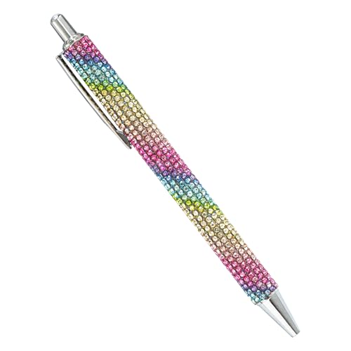 Nixiara Bling-Stifte, Glitzernde Stifte - Hochzeits-Kugelschreiber Mit Strasssteinen - Einziehbare Stifte Mit Kristall-Bling Für Kinder, Studenten, Skizzieren, Prüfungen, Tägliches Reibungsloses von Nixiara