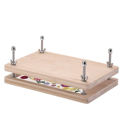 Nixiara Book Press BookBinding, Wood Paper Press - Set zum Herstellen von Büchern aus Holz | Handsuplies für Studenten, Lehrer oder Handwerksliebhaber Nixiara Book Press BookBinding, Wood Paper Press - Set zum Herstellen von Büchern aus Holz | Handsuplies für Studenten, Lehrer oder Handwerksliebhaber von Nixiara