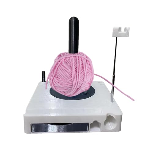 Nixiara Drehbarer Fadenträger, Fadenhalter | Spinner Strickgarnhalter, leicht zu lösen – multifunktional, tragbar, Haken für Großmutter Nixiara Drehbarer Fadenträger, Fadenhalter | Spinner Strickgarnhalter, leicht zu lösen – multifunktional, tragbar, Haken für Großmutter von Nixiara