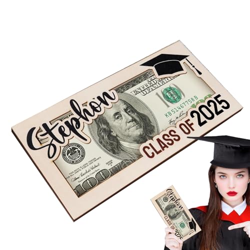 Nixiara Graduationskarten Geldhöhe, Abschlussgeldhalter für Bargeld, 2025 Karteikartenbox zum Abschluss – Klasse von 2025 Glückwunsch Grad von Nixiara