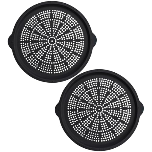 Nixiara Pizzaform Mit Löchern - Runde Antihaft-Pizzaform Mit Perforation,Antihaft-Brotplatte Backform Für Picknick Grillen Küchen Nixiara Pizzaform Mit Löchern - Runde Antihaft-Pizzaform Mit Perforation,Antihaft-Brotplatte Backform Für Picknick Grillen Küchen von Nixiara