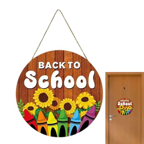 Nixiara Schulschild, Stiftschild für die Tür, Zubehör für Fotos, Tafeln, Klassenzimmer, Partys, Studenten, Lehrer von Nixiara