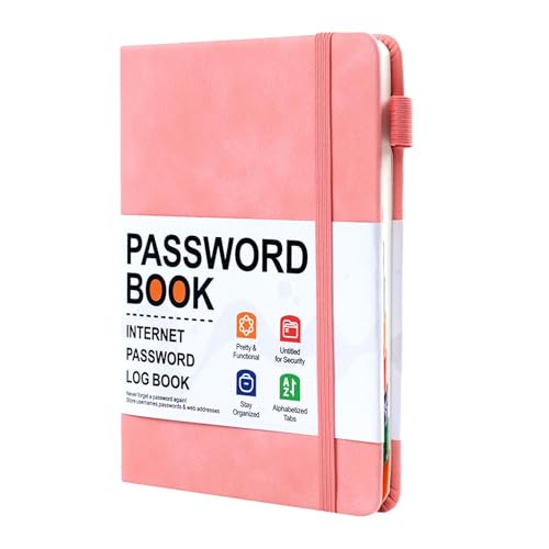 Passwortbuch – Passwort-Notizbuch, sicheres Passwort-Journal | Persönliches Sicherheitsjournal, Passwortbuch mit Alphabetischen Registerkarten, Passwort-Manager Passwortbuch – Passwort-Notizbuch, sicheres Passwort-Journal | Persönliches Sicherheitsjournal, Passwortbuch mit Alphabetischen Registerkarten, Passwort-Manager von Nixiara
