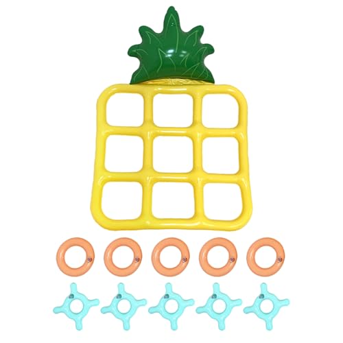 Swimming Pool Toss Game - Aufblasbares Score -Board, Aqua Ring Throw | Schwimmendes Spiel Ziel Für Wasseraktivitäten, Familienspaß, Strandfeiertage, Pool -Unterhaltung, Gartenspielzeug Im Hinterhof von Nixiara