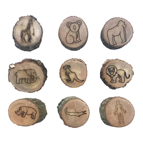 Tierpfotenstempel - Süße Tierpolsterstempel, Mini -Holzstempel | Dog Cat Footprint Print Tool Zum Handwerk, Handstempelpapierprojekte, Journaling Accessoires, Party Bevorzugt Geschenk Für Studenten Tierpfotenstempel - Süße Tierpolsterstempel, Mini -Holzstempel | Dog Cat Footprint Print Tool Zum Handwerk, Handstempelpapierprojekte, Journaling Accessoires, Party Bevorzugt Geschenk Für Studenten von Nixiara