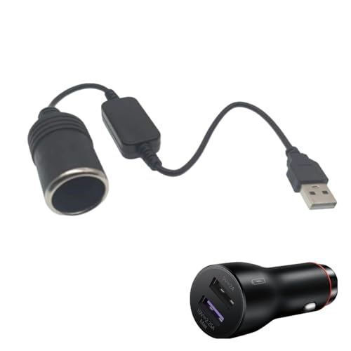 USB-zu-Fire-Sockelkonverter, USB-zu-Auto-Sockel, heller | Konverter für Anschlusskabel Konverter-5 V auf Sockel Konverter 12 V, Anschluss Controller verkabelt, USB-zu-Fire-Sockelkonverter, USB-zu-Auto-Sockel, heller | Konverter für Anschlusskabel Konverter-5 V auf Sockel Konverter 12 V, Anschluss Controller verkabelt, von Nixiara