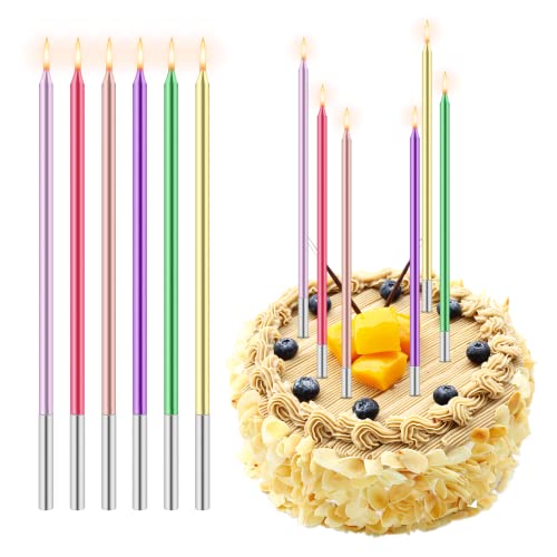 Kuchendekorationen für Geburtstage Geburtstagskerzen: Kuchenkerzen 30 Teiliges Geburtstag Kuchen Kerzen für Kuchen für Party Hochzeit Bunte Kerzen, Geburtstag Hochzeit Party Dekoration von Nizirioo