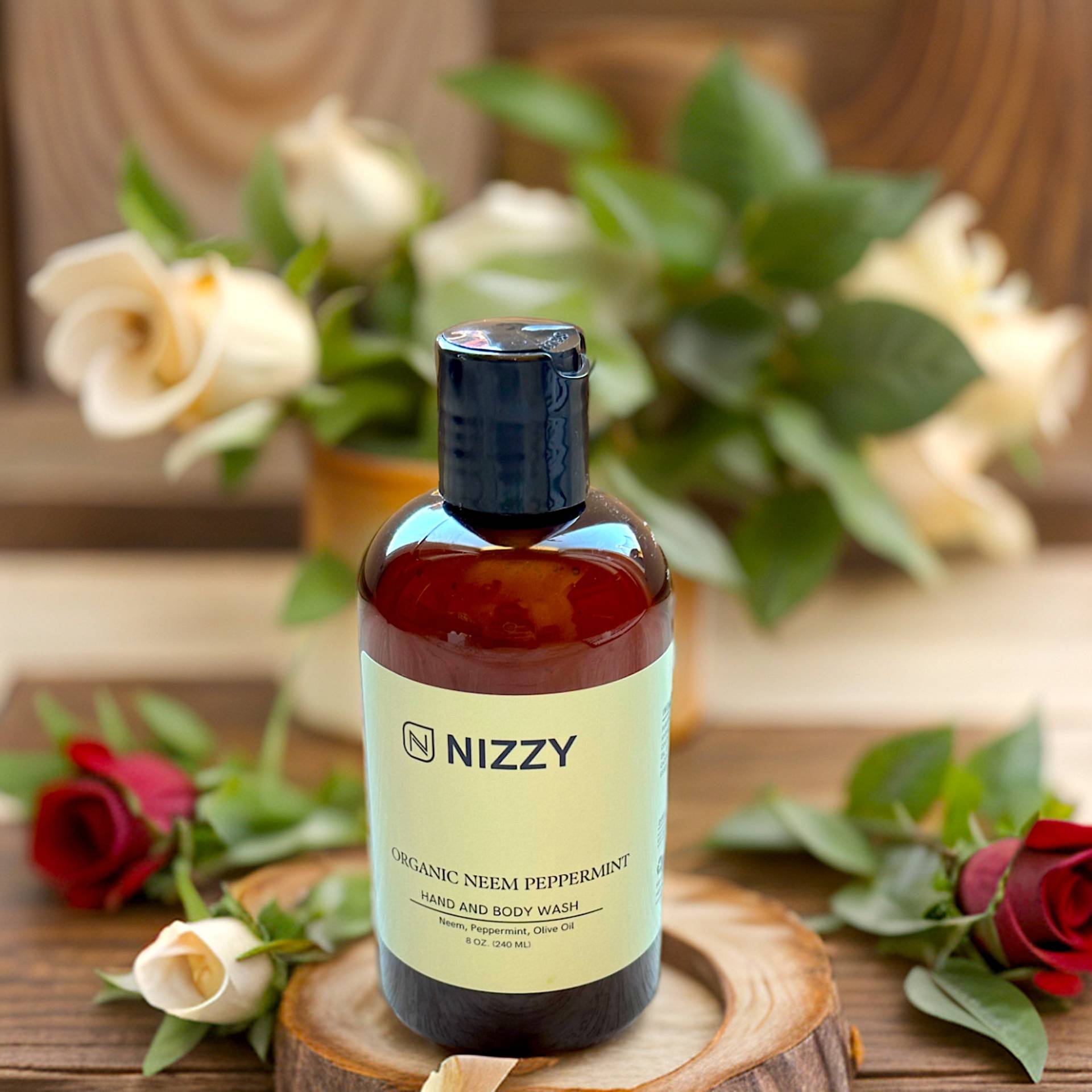 Bio Niem Hand Körperwäsche, Sulfatfreie Körperwäsche Für Ihn, Natürliche Hautpflege, Vegane Produkte, Feuchtigkeitsspendende Bio Niem Hand Körperwäsche, Sulfatfreie Körperwäsche Für Ihn, Natürliche Hautpflege, Vegane Produkte, Feuchtigkeitsspendende von NizzyNaturals