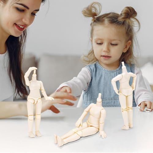 Njidher Bewegliche Gelenkpuppe - Gliederpuppe Action Spielfigur,Kinder Kollektion Mit Flexiblem Zubehör Für Schreibtisch Nachttisch Njidher Bewegliche Gelenkpuppe - Gliederpuppe Action Spielfigur,Kinder Kollektion Mit Flexiblem Zubehör Für Schreibtisch Nachttisch von Njidher