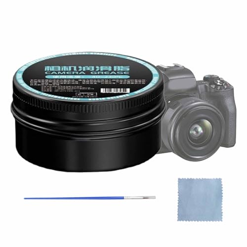 Njidher Kamerafett – Teleskopobjektivfett 30 g | Schmiermittel-Set für die Wartung von Hausfotografienkameras im Fokus O-Ringe und Lager mit Schmierung von Njidher Kamerafett – Teleskopobjektivfett 30 g | Schmiermittel-Set für die Wartung von Hausfotografienkameras im Fokus O-Ringe und Lager mit Schmierung von von Njidher