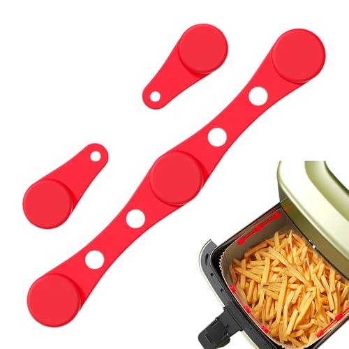 Njidher Magnetverschluss für Luftfritteuse | Magnetband aus Silikon für Airfryer-Tabletts - Befestigungszubehör mit Schnellverschluss für Küchen und Restaurants Njidher Magnetverschluss für Luftfritteuse | Magnetband aus Silikon für Airfryer-Tabletts - Befestigungszubehör mit Schnellverschluss für Küchen und Restaurants von Njidher