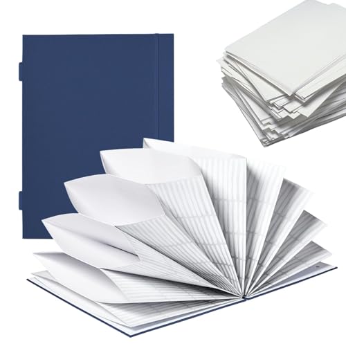 -Aktenmappen, elegante Aktenordner, -Aktenordner, Organisation von Dokumenten, erweiterbarer Aktenordner mit -Stil, ideal für Zuhause, Büro oder Schule. von Nkmujil