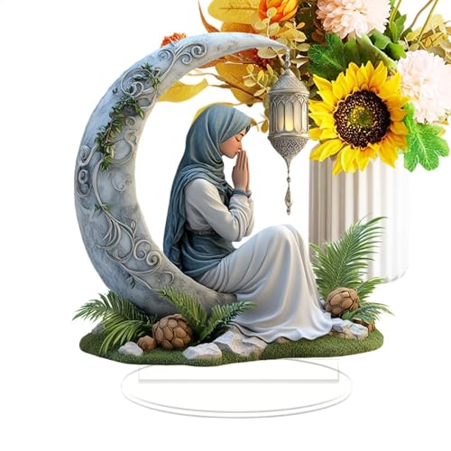 Eid Dekorationen für Tisch, Feiertags-Ornamente, Mond-Eid-Tischschild, Eid-Tischdekoration, Eid-Party-Tischdekoration, Eid-Heimdekorationen, Tischdekoration, Tischdekoration Eid Dekorationen für Tisch, Feiertags-Ornamente, Mond-Eid-Tischschild, Eid-Tischdekoration, Eid-Party-Tischdekoration, Eid-Heimdekorationen, Tischdekoration, Tischdekoration von Nkmujil
