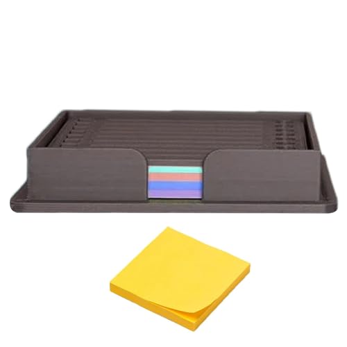 Haftnotizhalter, Notizblöcke Halter, Haftnotizen Schablone, Notiz Vorlage, Haftnotizen Halter mit Schablone Schreibtisch, Haftnotizen Spender, Notiz Organizer für Haftnotizen Pads Haftnotizhalter, Notizblöcke Halter, Haftnotizen Schablone, Notiz Vorlage, Haftnotizen Halter mit Schablone Schreibtisch, Haftnotizen Spender, Notiz Organizer für Haftnotizen Pads von Nkmujil