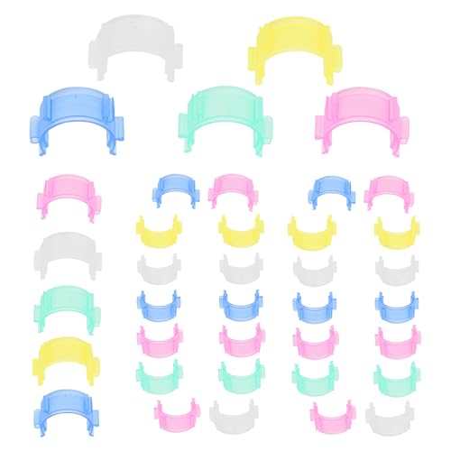 Nähspulenhalter-Clips – 100 x Garnspulenhalter-Clips, Anti-Falling-Klemmen, Nähwerkzeug für Patch-Arbeit, Reparatur, Bekleidungsproduktion und andere Bastelarbeiten Nähspulenhalter-Clips – 100 x Garnspulenhalter-Clips, Anti-Falling-Klemmen, Nähwerkzeug für Patch-Arbeit, Reparatur, Bekleidungsproduktion und andere Bastelarbeiten von Nkmujil