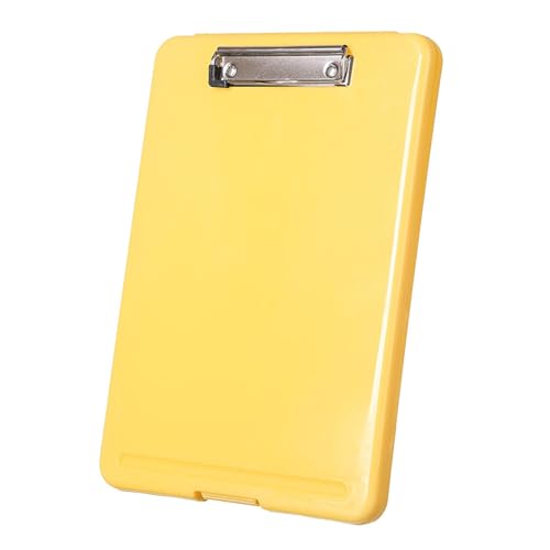 Papier-Klemmbrett, tragbarer Aktenordner, Papierhalter-Organizer, A4-Aktenbrett, Papieraufbewahrungsbox, Projektdateibox, gut für Ärzte, Krankenschwestern, Bibliothekare und Lehrer von Nkmujil