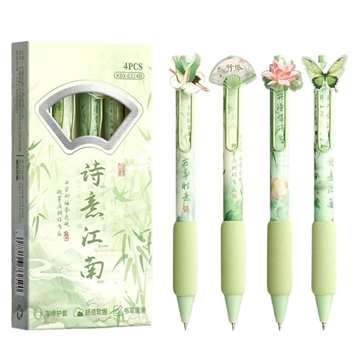Schnelltrocknender Stift, Neutraler Kugelschreiber, Tintenroller mit feiner Spitze, Schnelltrocknender Tintenschreiber, Nationalstil, Tintenschreiber, glattes Schreiben, feiner Kugelschreiber Schnelltrocknender Stift, Neutraler Kugelschreiber, Tintenroller mit feiner Spitze, Schnelltrocknender Tintenschreiber, Nationalstil, Tintenschreiber, glattes Schreiben, feiner Kugelschreiber von Nkmujil