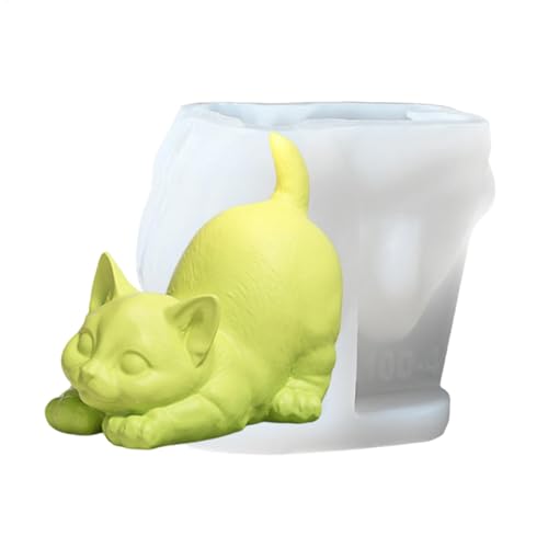 Seifenformen in Tierform, dreidimensionale Silikon-Gießformen, wiederverwendbare Epoxidharz- und Gipsformen für Hochzeitsgeschenke, Heimtischdekoration, Basteln, einfaches Herauslösen Seifenformen in Tierform, dreidimensionale Silikon-Gießformen, wiederverwendbare Epoxidharz- und Gipsformen für Hochzeitsgeschenke, Heimtischdekoration, Basteln, einfaches Herauslösen von Nkmujil