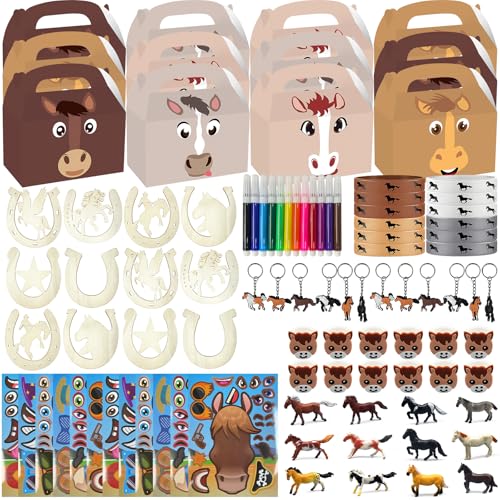96Stück Pferde Party Mitgebsel Kindergeburtstag Pferde Geburtstagsdeko Pferde Mädchen Geschenk NlsqEUGeschenktüten Silikonarmband Modell Spielzeug Ring DIY Aufkleber and DIY Holz Hufeisen Basteln 96Stück Pferde Party Mitgebsel Kindergeburtstag Pferde Geburtstagsdeko Pferde Mädchen Geschenk NlsqEUGeschenktüten Silikonarmband Modell Spielzeug Ring DIY Aufkleber and DIY Holz Hufeisen Basteln von NlsqEU