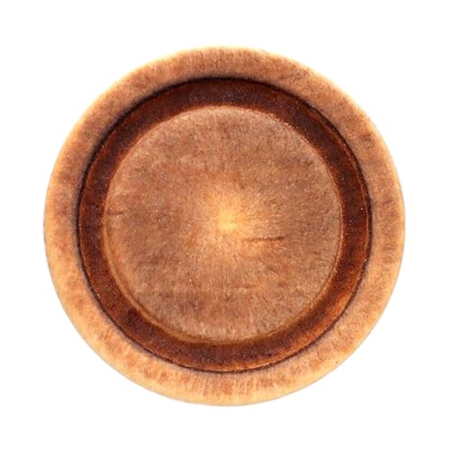 6 runde Holzknöpfe für Strickjacken, 15 mm von Nnjdtuj