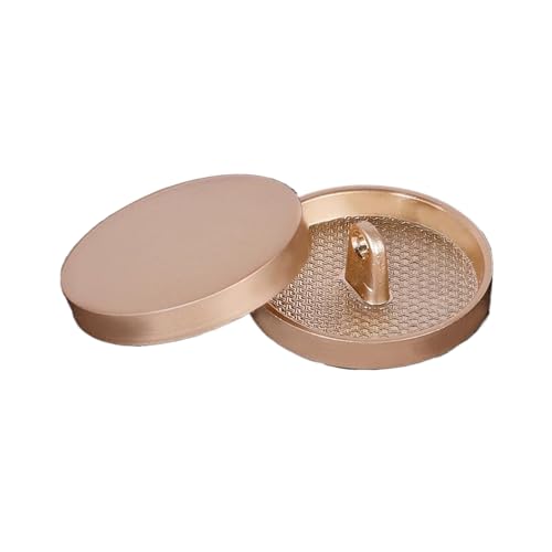 Metallknöpfe, 15 mm bis 25 mm (15# Sandgold, 23 mm, 6 Stück), 6 Stück von Nnjdtuj