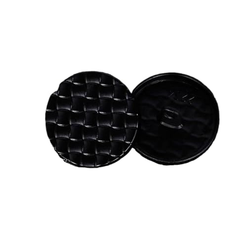 Metallknöpfe, 15 mm bis 25 mm (7# Schwarz, 20 mm, 6 Stück), 6 Stück von Nnjdtuj
