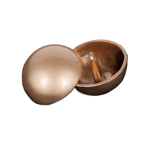 Metallknöpfe, 15 mm bis 25 mm (9# Sandgold, 18 mm, 6 Stück) von Nnjdtuj