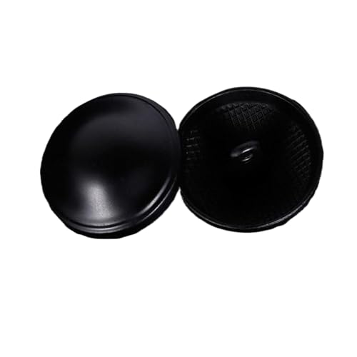 Metallknöpfe, 15 mm bis 25 mm (Nr. 5, Schwarz, 18 mm, 6 Stück) von Nnjdtuj