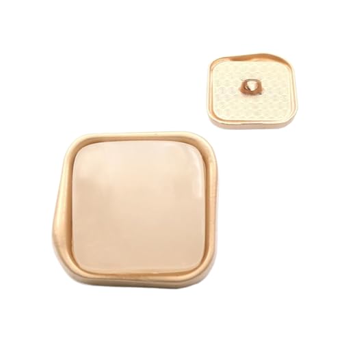 Metallknöpfe, 15 mm bis 30 mm (Nr. 9, Kaffee, 30 mm, 5 Stück) von Nnjdtuj