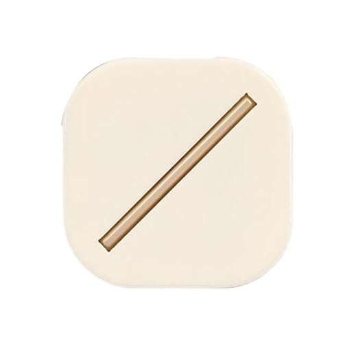 Metallknöpfe, quadratisch, 19 mm, 21 mm, 25 mm, Beige, 6 Stück, 6 Stück Metallknöpfe, quadratisch, 19 mm, 21 mm, 25 mm, Beige, 6 Stück, 6 Stück von Nnjdtuj