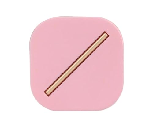 Metallknöpfe, quadratisch, 19 mm, 21 mm, 25 mm, Rosa, 6 Stück, 6 Stück Metallknöpfe, quadratisch, 19 mm, 21 mm, 25 mm, Rosa, 6 Stück, 6 Stück von Nnjdtuj