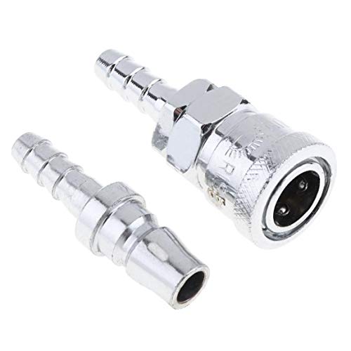 NO LOGO 2pcs / Lot TL-S12 20SH + PH High Speed ​​Steel Pneumatische Montag Schnellhochdruck-Anschlusses mit Doppel-Schnittstelle for Air Compressor von No Logo