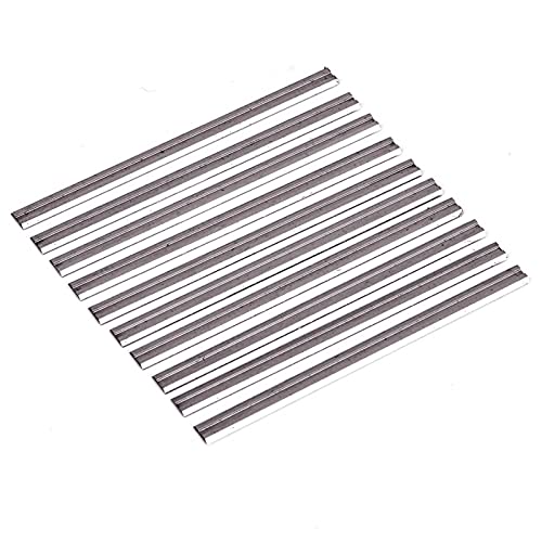 NO LOGO FMN-HOME Wendbare Hartmetall-Hobelmesser, 82 mm x 5,5 mm, für Makita-Bosch-B&D-Hitachi-Hochgeschwindigkeitsstahl-Doppelklingen von No Logo