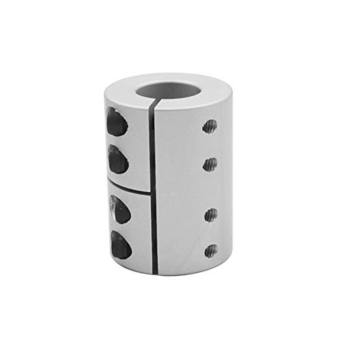 SUOFEILAIMU-MI Klemmung starre Kupplung Aluminium für Graviermaschine Wellenkupplung Motorverbinder (Inner Diameter : 30mm to 30mm) von No Logo