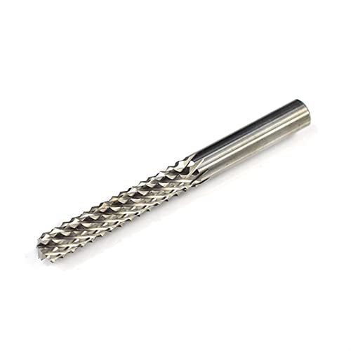 WNJ-Tool, 1pc 6mm Schaft Hartmetall-PCB-Fräser for Graviermaschine CNC-Fräser (Größe : D6x52x80L) von No Logo