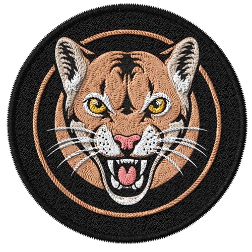 Puma ID45095 Aufnäher zum Aufbügeln, bestickt, für Kleidung, Rucksäcke, Taschen, Jeans, Jacken, Größe 7,6 cm von No Thorns Media