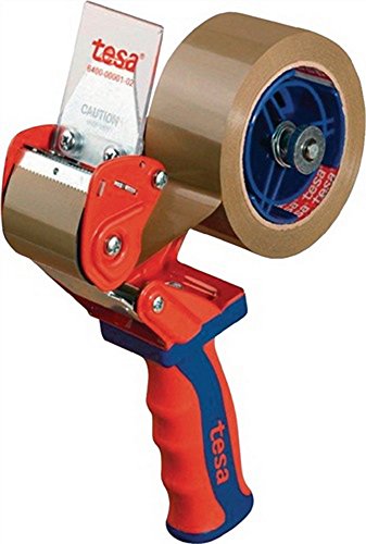 tesa 6400 Packband Handabroller COMFORT - Hochwertiger, robuster Abroller für Paketbänder - Profi-Qualität - Für Klebebänder mit bis zu 50 cm Breite tesa 6400 Packband Handabroller COMFORT - Hochwertiger, robuster Abroller für Paketbänder - Profi-Qualität - Für Klebebänder mit bis zu 50 cm Breite von NoName